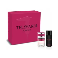 Trussardi Ruby Red Eau parfumsko pršilo, 60 ml, set 2 kos