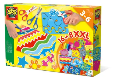 Učenje uporabe škarij XXL