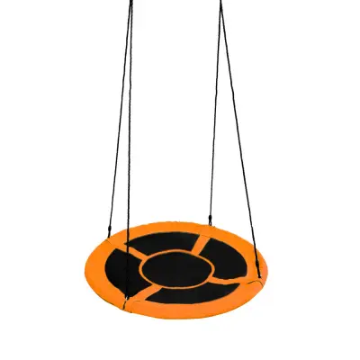 Aga Viseča gugalnica krog 90 cm oranžna