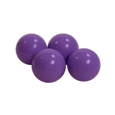 MeowBaby® Set plastičnih žogic, 7 cm, 50 kos: vijolične