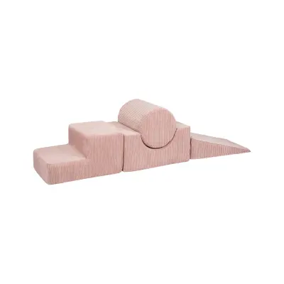 MeowBaby® Aesthetic Shape Set 4-elementi, Manšete, Pudrasto Roza