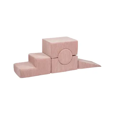 MeowBaby® Aesthetic Shape Set 5-elementi, Manšete, Pudrasto Roza