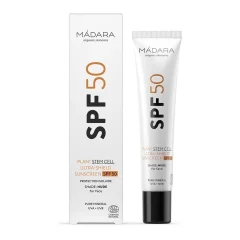 Mádara Madara Spf50 Ultra-Shield Cream Vegetable Stem Cells Nude Tone 40 ml