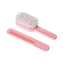 EUROSTIL MEHKA KRTAČA BABY PINK 1U+GROŽNIK 1U.