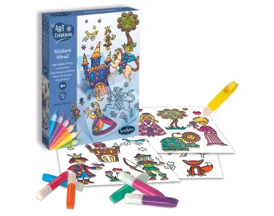 Art & Creations Stickers Vitrail - Princese