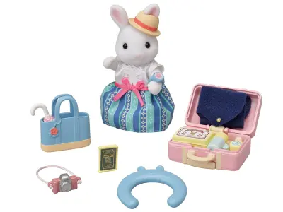 Potovalni set za vikend - Mama snežna zajčica