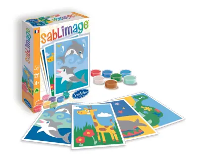 Sablimage Mini, risanje s peskom - Eksotične živali