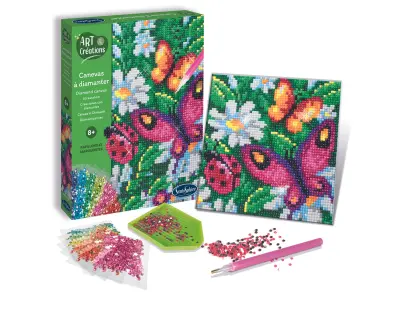 Art & Creations Canevas A Diamanter - Metulj