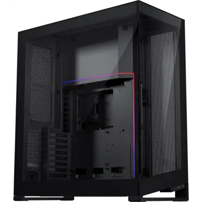 PHANTEKS NV7 TEMPERED GLASS D-RGB LED ATX črno ohišje