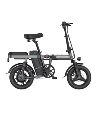 ENGWE T14 14" City Commuter zložljivo električno kolo za odrasle najstnike 250 W 48 V 10 AH baterija 55 km dosega - siva