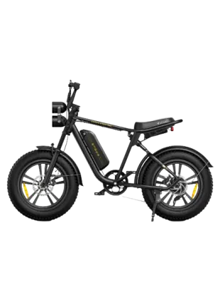 Engwe M20 Električno kolo za odrasle 750 W 48 V 13 Ah s polnim vzmetenjem Fat Ebike - črno