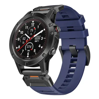 26 mm pašček za uro za Garmin Fenix 3/5/5X/6X/7X Blue