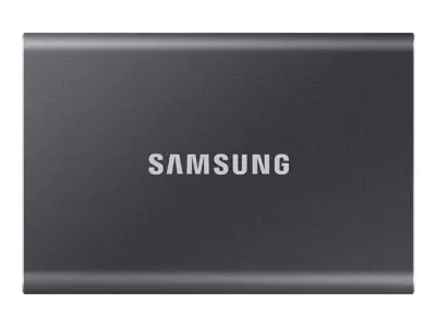 Zunanji SSD SAMSUNG T7 4TB Type-C USB 3.2 Gen2 V-NAND UASP, siv (MU-PC4T0T/WW)