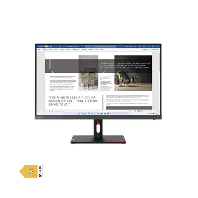 Monitor Lenovo 68,6 cm (27,0&quot;) S27i-30 1920x1080 100Hz IPS 4ms VGA 2xHDMI  sRGB99% ThinkVision
