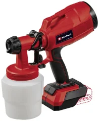 Einhell Power X-Change TC-SY 18/60 Li-Solo sistem za pršilno barvanje   Obratovalna zmogljivost (maks.) 650 ml/min