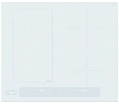Indukcijska kuhalna plošča WHIRLPOOL WL S5360 BF/W
