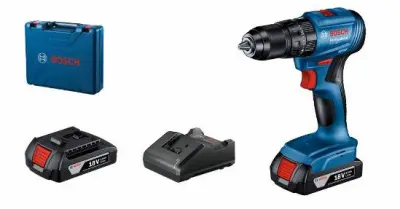 BOSCH IZVIJAČ UD.GSB 185-LI 50/21Nm 2x2,0Ah