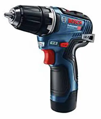 Bosch Professional  06019H8002 akumulatorski vrtalni vijačnik  12 V  Li-Ion vklj. 2 akumulatorja\, vklj.  kovček