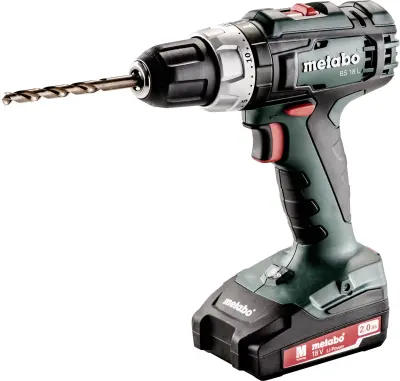 Metabo BS 18 L 602321500 akumulatorski vrtalni vijačnik  18 V 2 Ah Li-Ion vklj. 2 akumulatorja\, vklj.  kovček