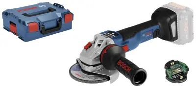 Bosch Professional GWS 18V-10 SC (125mm), Click&Go Plus 06019G340B akumulatorski kotni brusilnik 125mm brez akumulatorja, brez polnilca, vklj. kovček