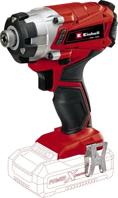 Einhell Power X-Change TE-CI 18/1 Li-Solo 4510034 akumulatorski udarni vijačnik 140 Nm 18 V Število vključenih akumulatorjev 0 Li-Ion brez akumulatorj