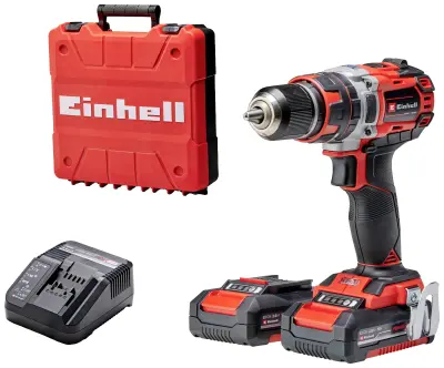 Einhell TP-CD 18/50 Li-i BL (2x2\,0Ah)  2-vhoda-akumulatorski udarni vrtalni vijačnik  vklj. akumulator\, vklj. polnilnik\, vklj.  kovček