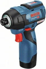 Bosch Professional  06019E0005 akumulatorski udarni vijačnik 110 Nm  12 V Število vključenih akumulatorjev 2  Li-Ion vklj. 2 akumulatorja
