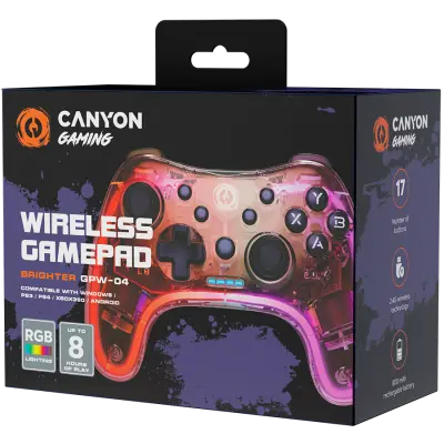 Bežični kontroler Canyon GPW-04 Android / PC / PS3 / PS4 / XBOX360 / Nitendo Switch