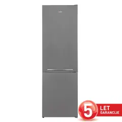 VOX kombinirani hladilnik KK 3300 S E [E, H:184 l, Z:84 l, LessFrost, srebrn]
