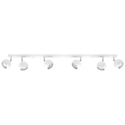 Stropna svetilka OCULARE 6L bela