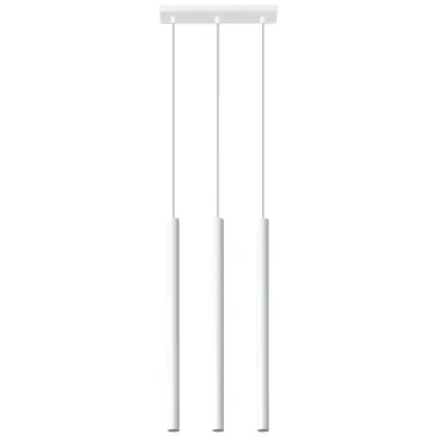 Obesna svetilka PASTELO 3 bela