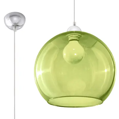 Obesna svetilka BALL zelena