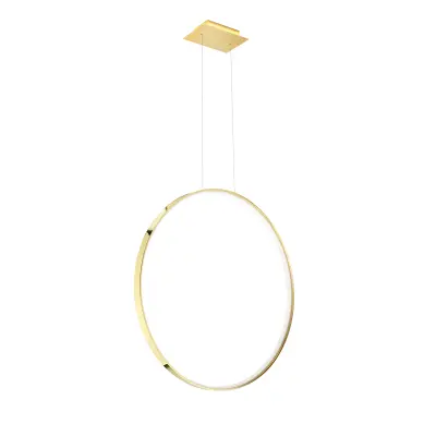 Obesna svetilka RIO 78 polirana zlata LED 3000K