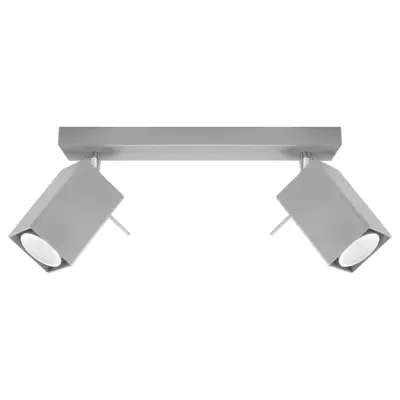 Stropna svetilka MERIDA 2 siva