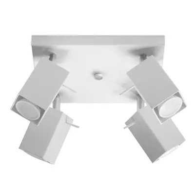 Stropna svetilka MERIDA 4 bela