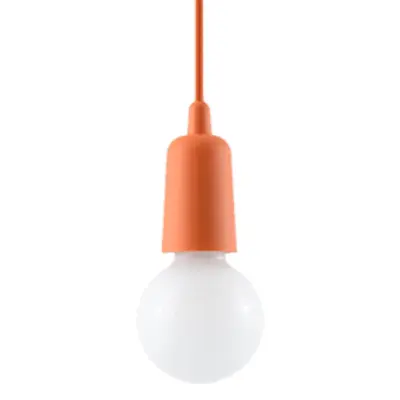 Obesna svetilka DIEGO 1 oranžna