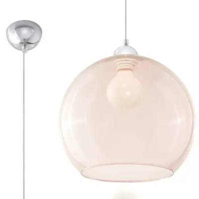 Obesna svetilka BALL šampanjec