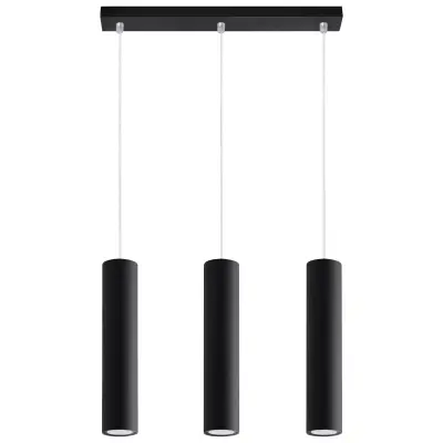 Obesna svetilka LAGOS 3L črna