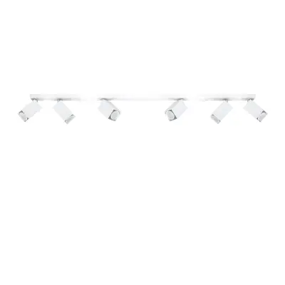 Stropna svetilka MERIDA 6L bela