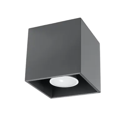 Stropna svetilka QUAD 1 antracit