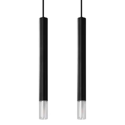 Obesna svetilka WEZYR 2 črna