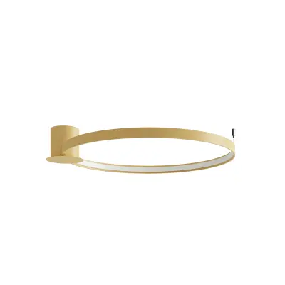 Stropna svetilka RIO 78 golden LED 3000K