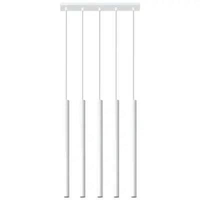 Obesna svetilka PASTELO 5 bela