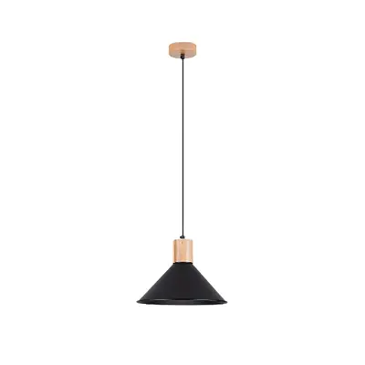 Obesna svetilka JAGA črna