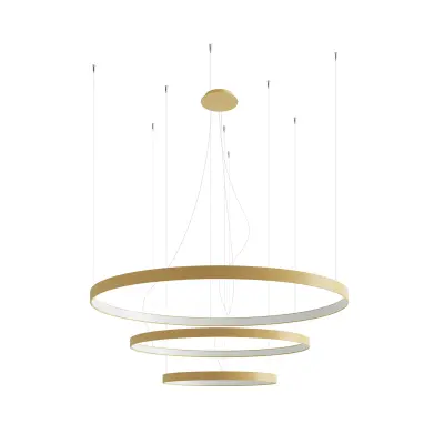 Lestenec RIO 3 55/78/110 zlata LED 4000K