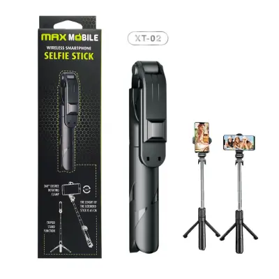 MAXMOBILE DRŽAČ SELFIE Bluetooth TRIPOD MONOPOD XT-02