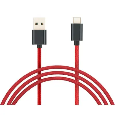 Xiaomi Type-C pleteni USB kabel- rdeč