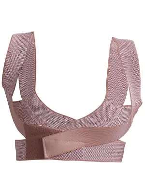 Korektor drže Udobna opornica za zgornji del hrbta za podporo ključnici in lajšanje bolečin  S