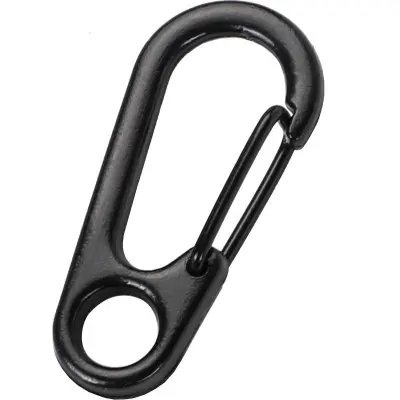 3-paketni mini obesek za ključe s karabinom, majhen karabin iz duraluminija