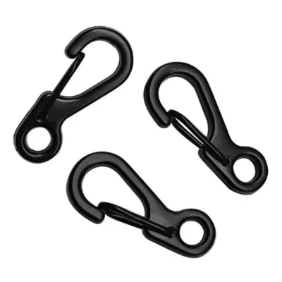 Mini taktična zaponka za ključe, karabin iz aluminijeve zlitine - 3 kosi